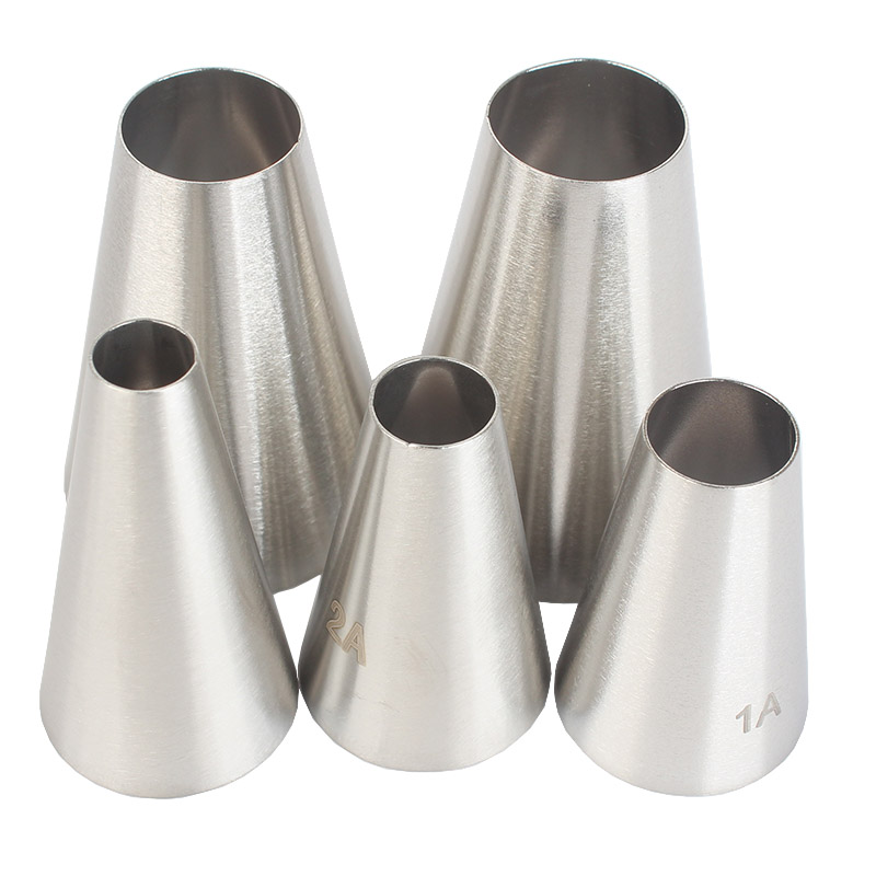 Kitchen And Baking Equipment - 5 unids/set boquilla redonda de gran