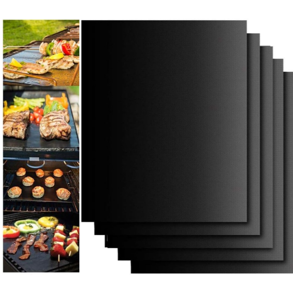 Super Kitchen Baking Mat - Tapete antiadherente para parrilla de barbacoa,