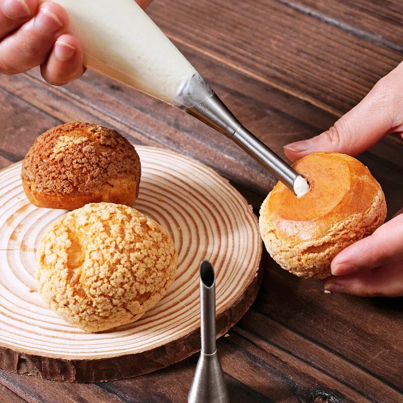 Kitchen And Baking Equipment - Boquilla enmarcada de acero inoxidable para