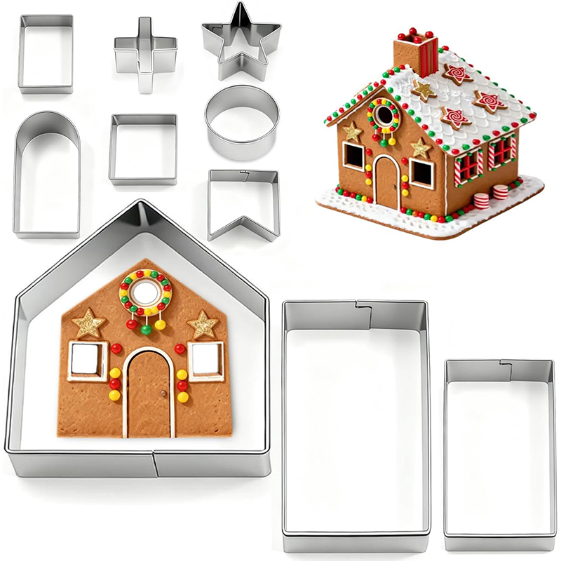 Cookie Cutter Set - Juego de 10 Cortadores de Galletas