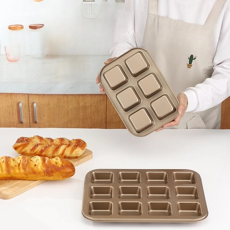 Muffin Tin Nonstick - Bandeja para Hornear de 12 Cavidades