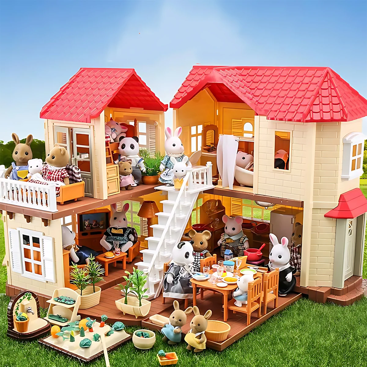 Kitchen Uncle - Muebles en Miniatura 1:12, Juego de