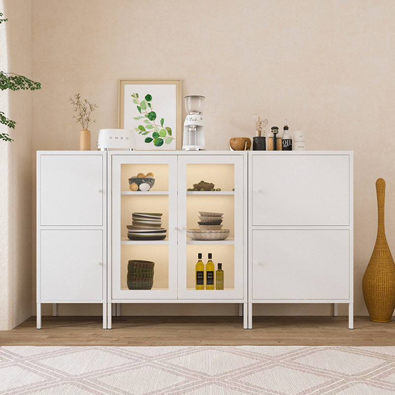 Kitchen Zain - Armarios laterales de hierro forjado, armarios