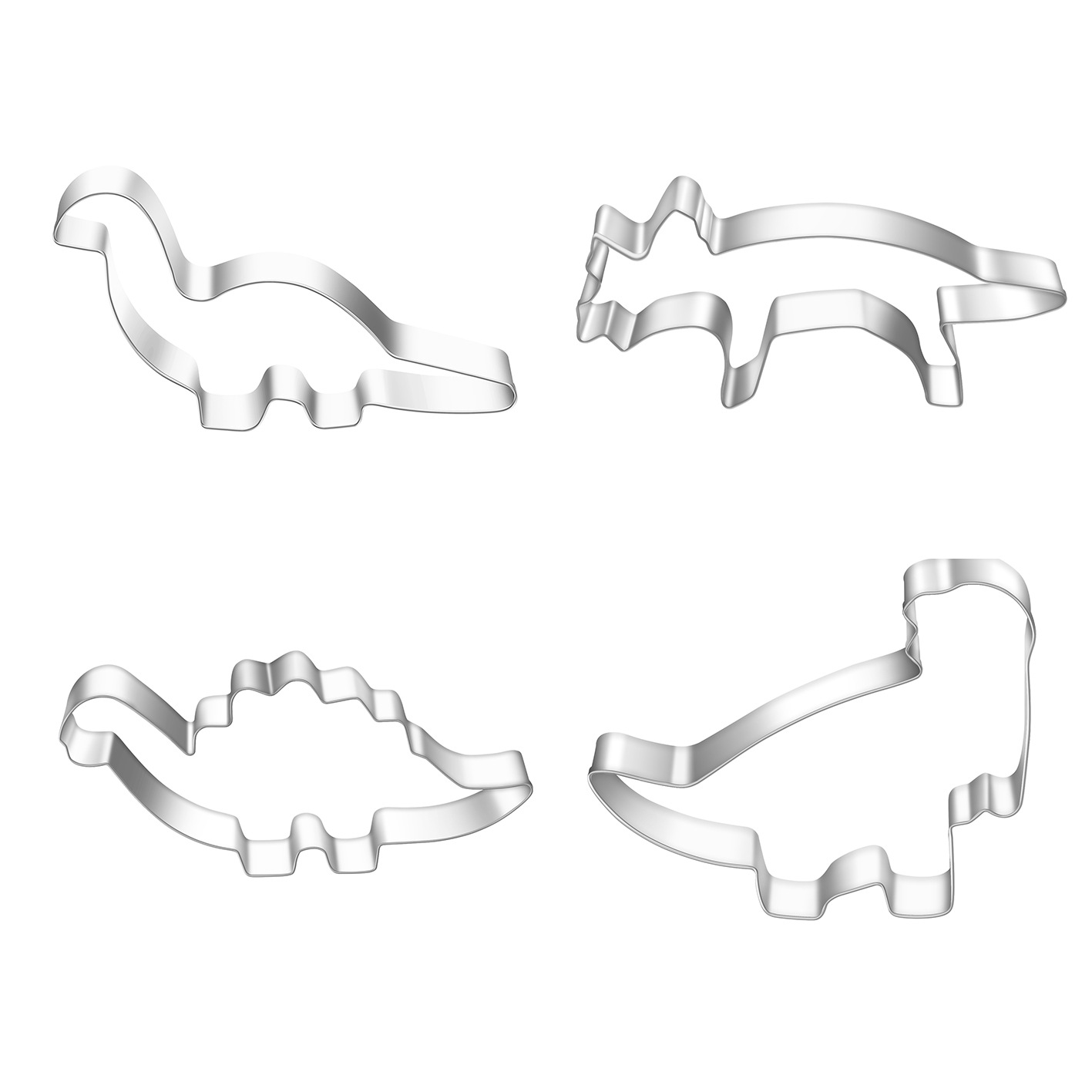 Cookie Cutter Set - Juego de 4 Cortadores de Galletas