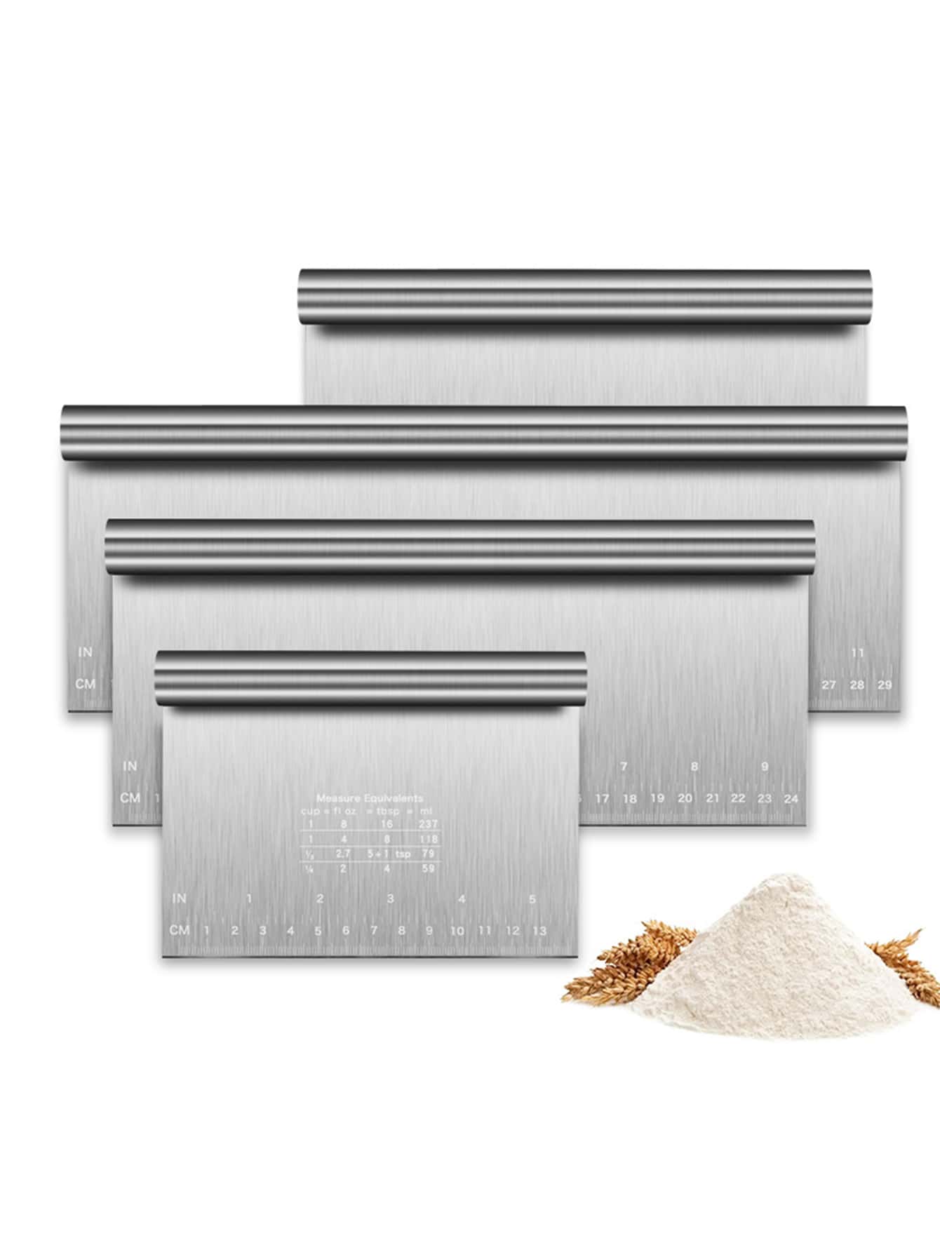 Kitchen And Baking Equipment - Cortador y Raspador de Masa para