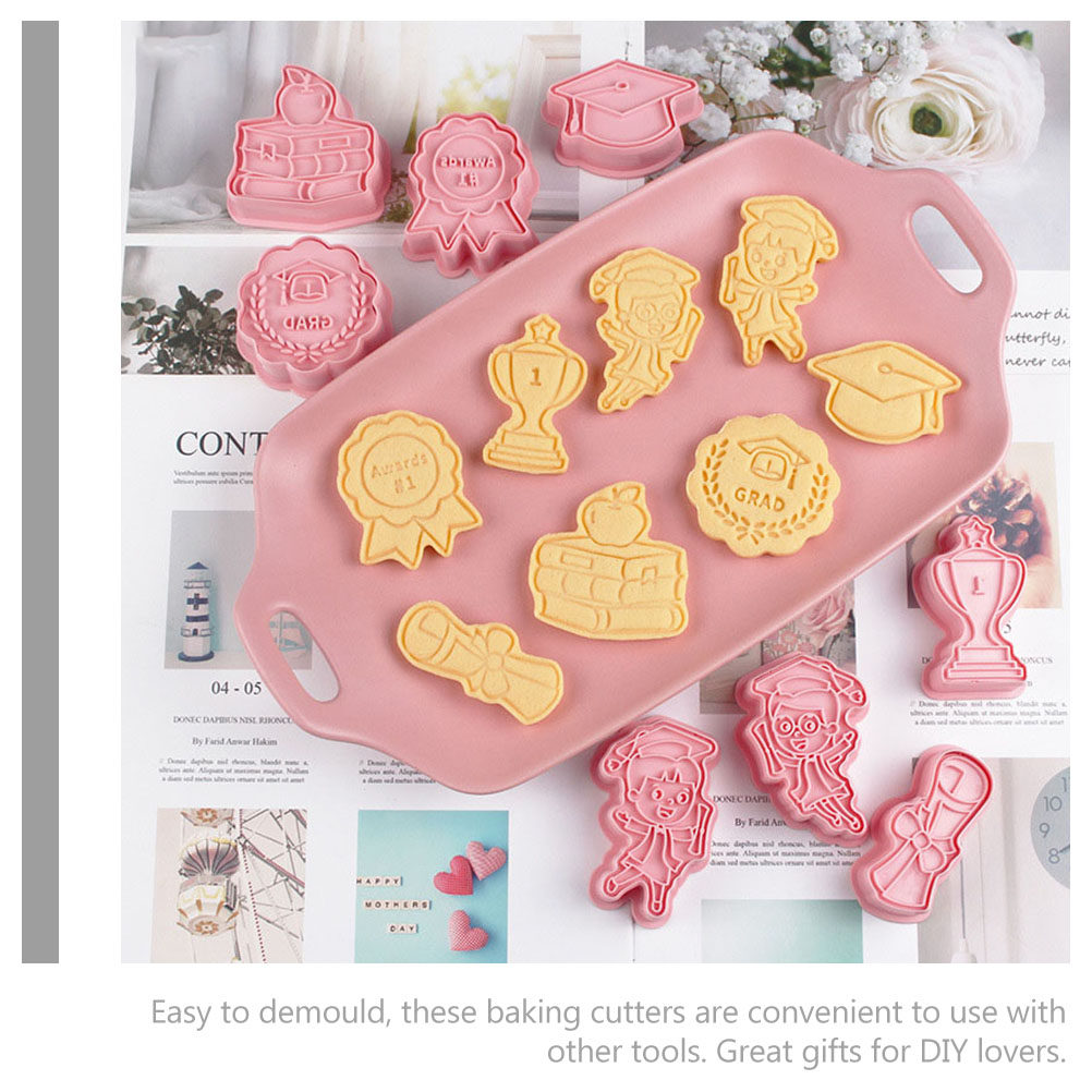 Cookie Cutter Set - Juego de 8 Cortadores de Galletas