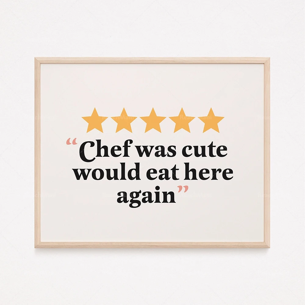 Pósteres con citas divertidas  - Kitchen Baking Quotes reseña y precio