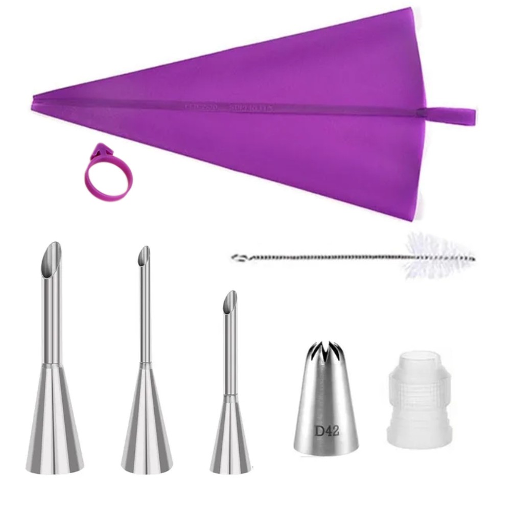 Juego de boquillas de acero in - Kitchen And Baking Equipment reseña y precio