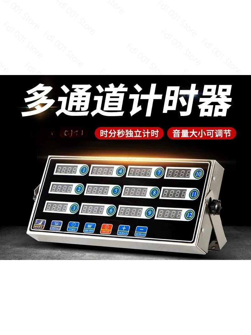Temporizador Comercial de 12 C - Kitchen And Baking Equipment reseña y precio