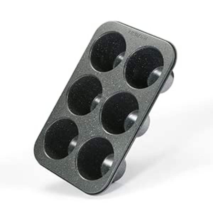 2 moldes para muffins jumbo pr - Muffin Tin Nonstick reseña y precio