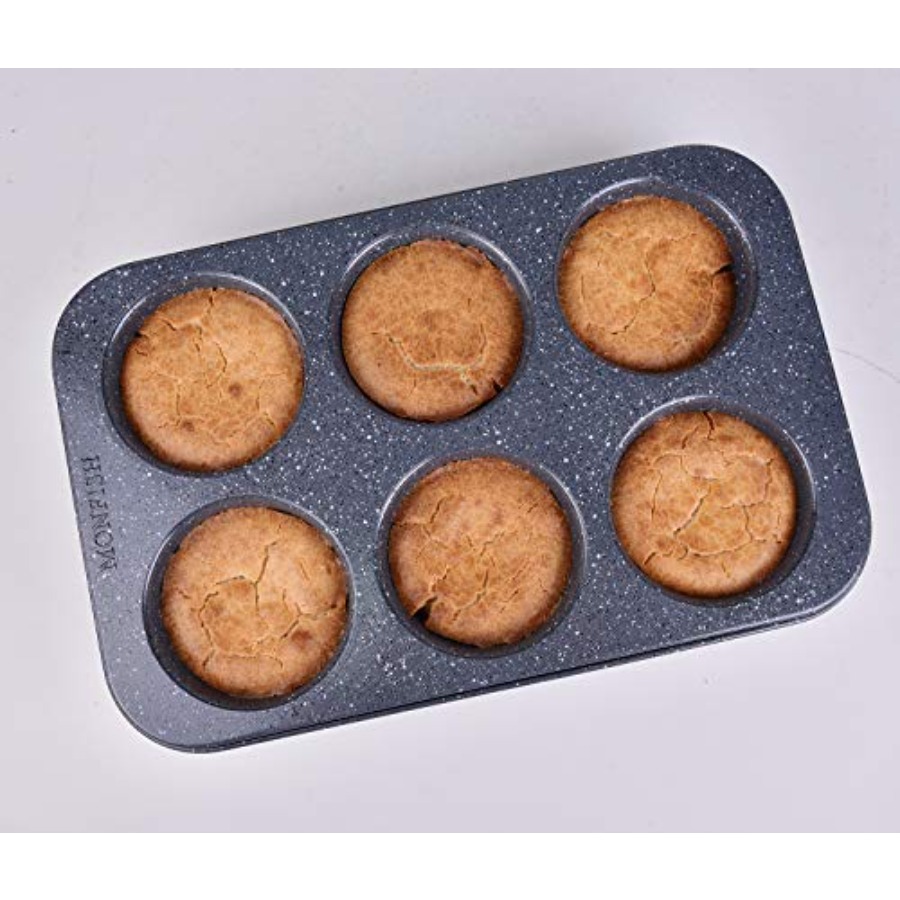 2 moldes para muffins jumbo pr - Muffin Tin Nonstick reseña y precio