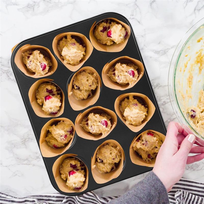 Paquete de 3 Moldes Antiadhere - Muffin Tin Nonstick reseña y precio