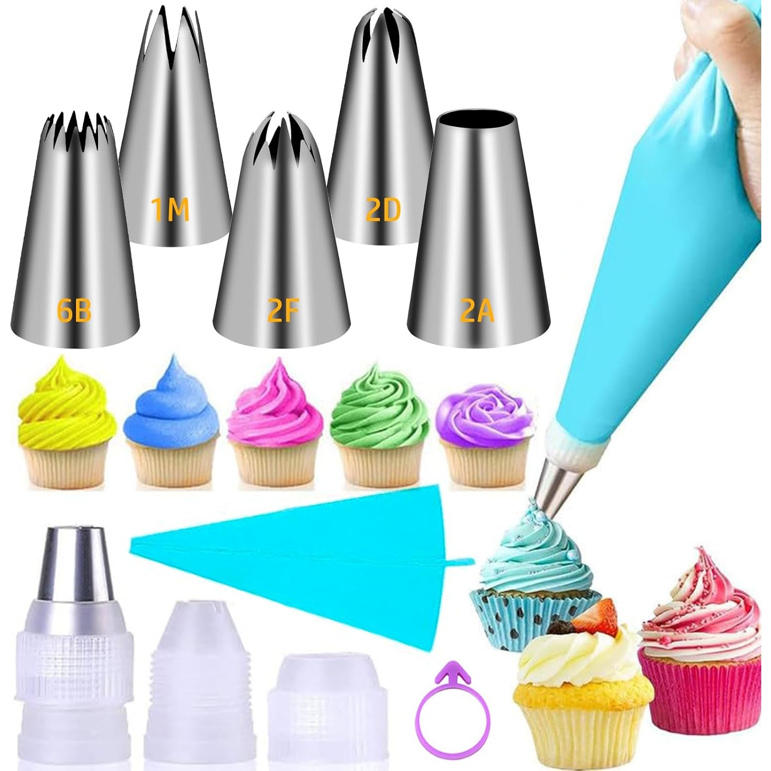 Juego de puntas para tuberías  - Kitchen And Baking Equipment reseña y precio