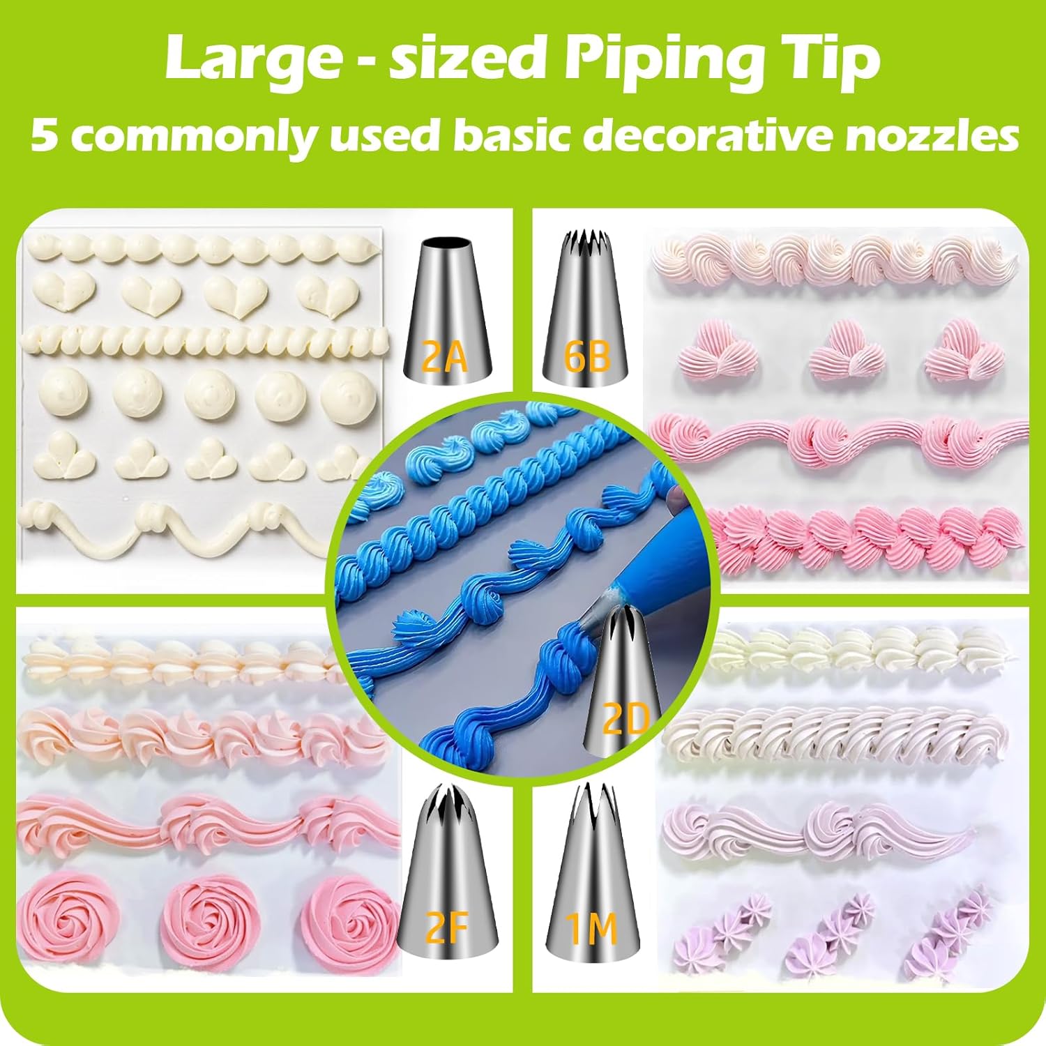 Juego de puntas para tuberías  - Kitchen And Baking Equipment reseña y precio