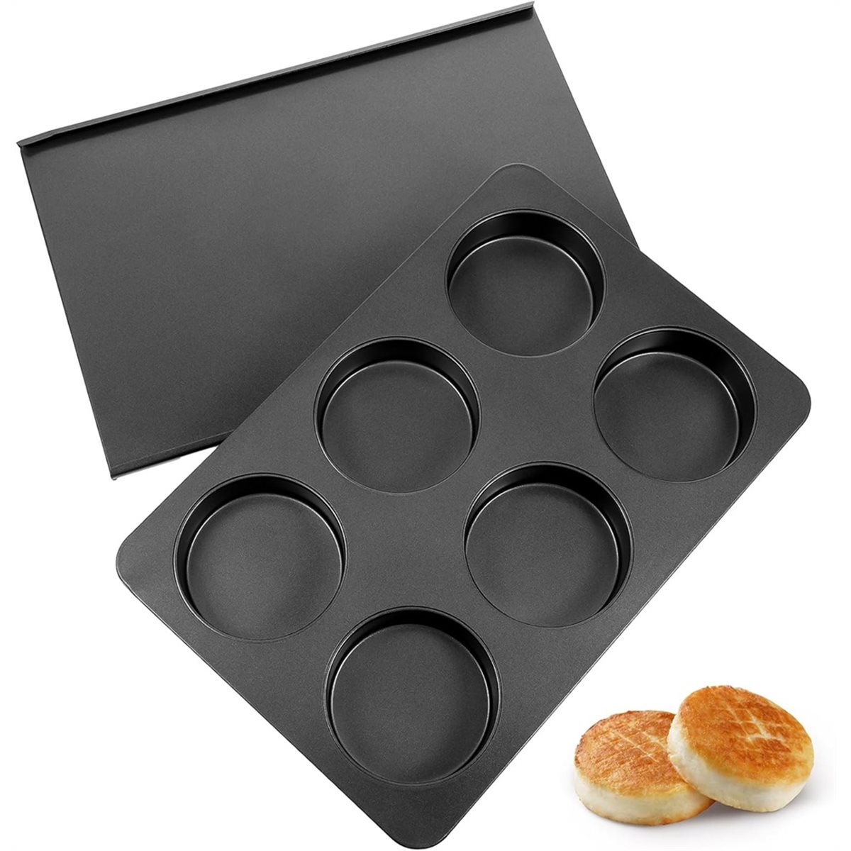 A67T NUEVO Molde para 6 Muffin - Muffin Tin Nonstick reseña y precio