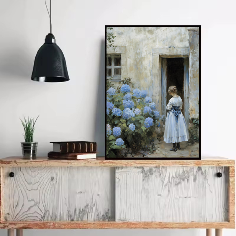 Cocina francesa mujer hornear  - Kitchen Baking Wall Art reseña y precio