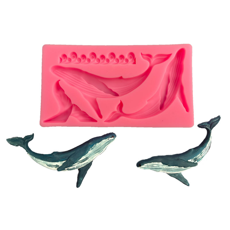 Molde de silicona de ballena D - Kitchen Equipment For Baking reseña y precio