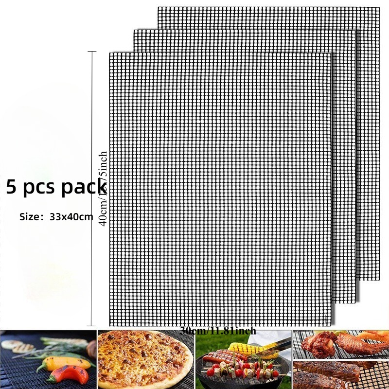 Juego de 5 Rejillas de Malla p - Super Kitchen Baking Mat reseña y precio