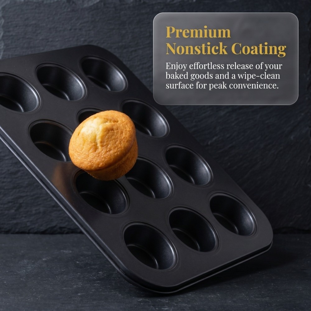 Molde para Muffins Mini de Ace - Muffin Tin Nonstick reseña y precio