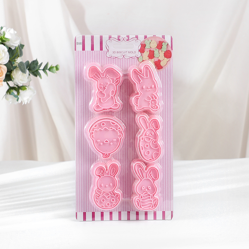 6 unids/set cortadores de gall - Cookie Cutter Set reseña y precio