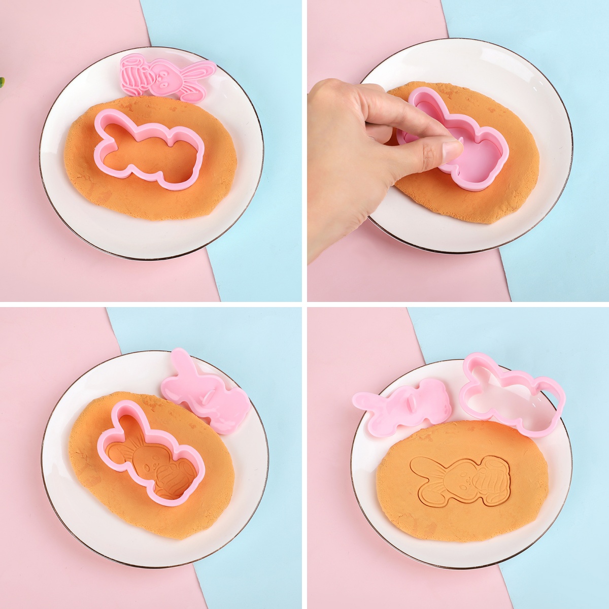 6 unids/set cortadores de gall - Cookie Cutter Set reseña y precio