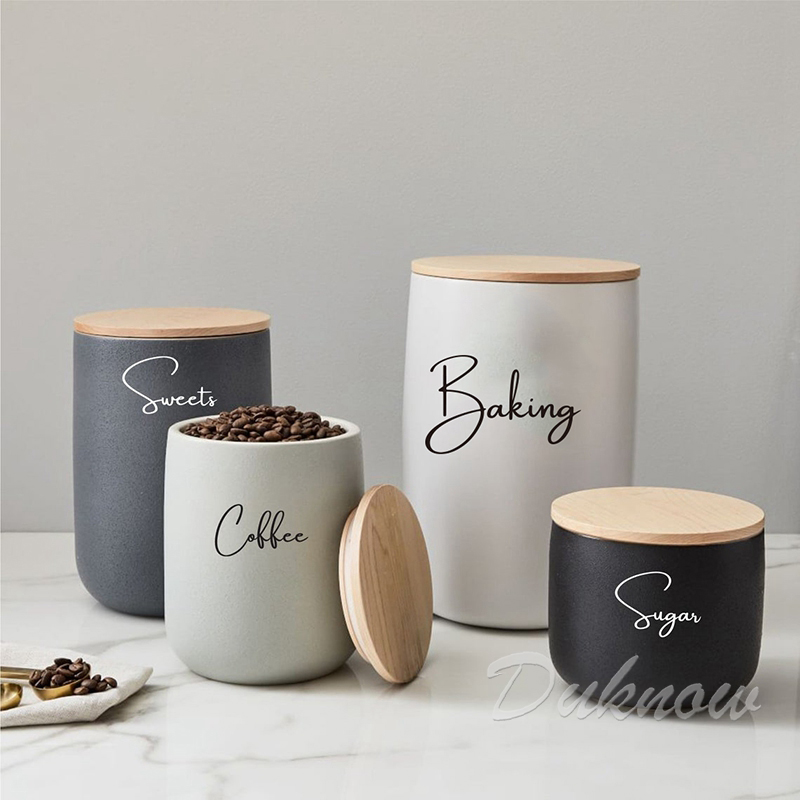 Etiquetas adhesivas para tarro - Kitchen Baking Quotes reseña y precio