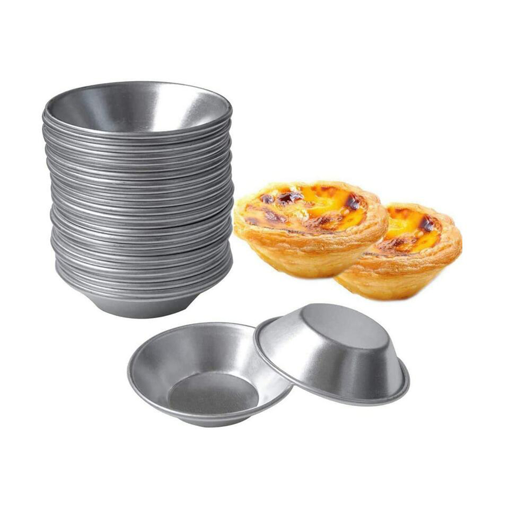 25 uds moldes para tarta de hu - Muffin Tin Nonstick reseña y precio