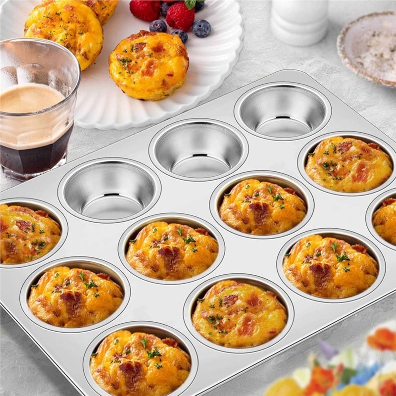ABAE - Molde para Muffins, Ban - Muffin Tin Nonstick reseña y precio