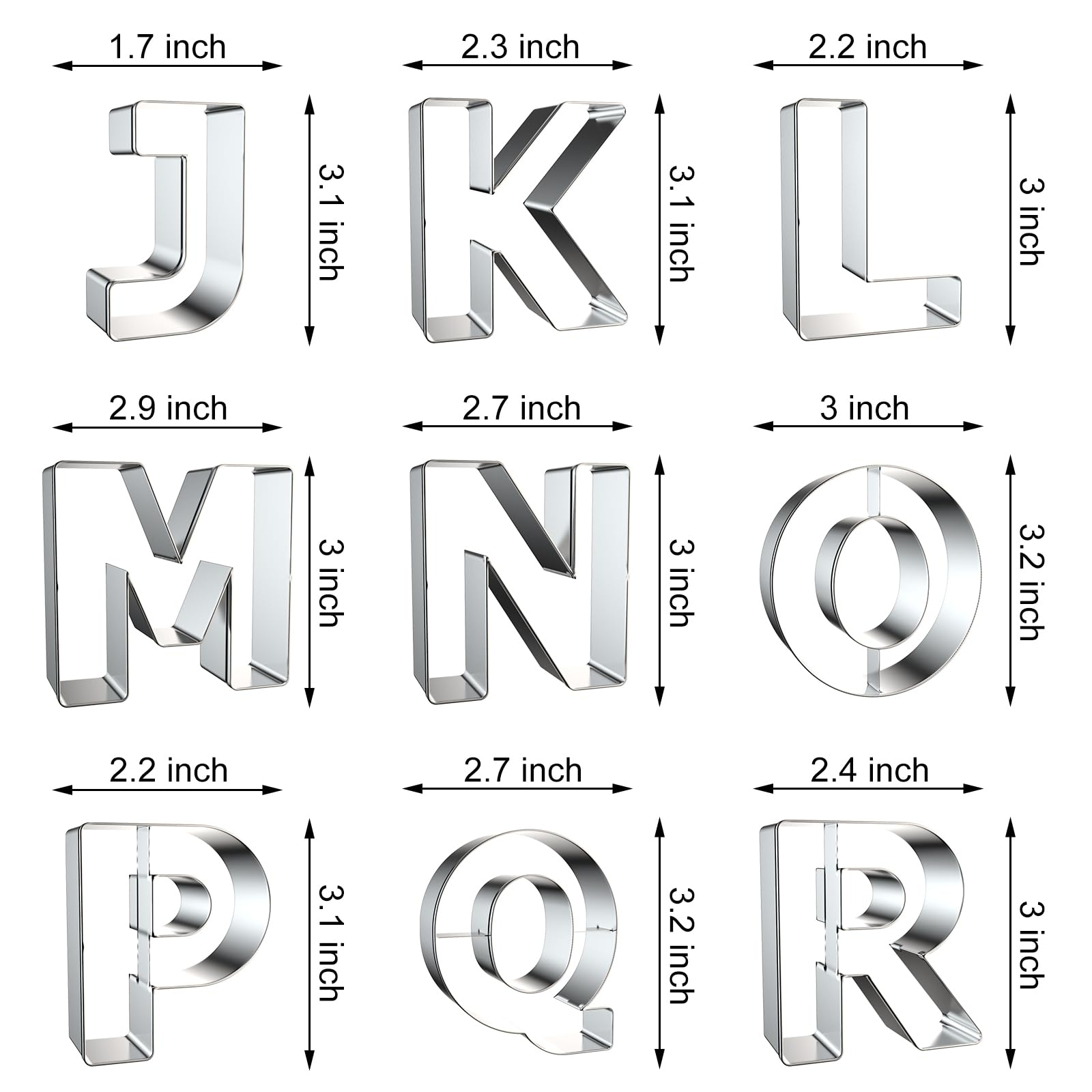 Cortadores de Galletas con For - Cookie Cutter Set reseña y precio