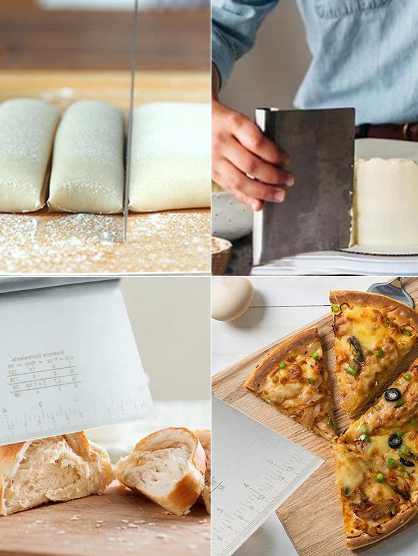 Cortador y Raspador de Masa pa - Kitchen And Baking Equipment reseña y precio